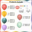 126PCS Muted Boho Rainbow Balloon Arch Garland Kit, Retro Dusty Pink Orange Mustard Yellow Sage Green Slate Blue Balloon for Groovy One Birthday Boho Baby Shower Back to School Daisy Party Decorations