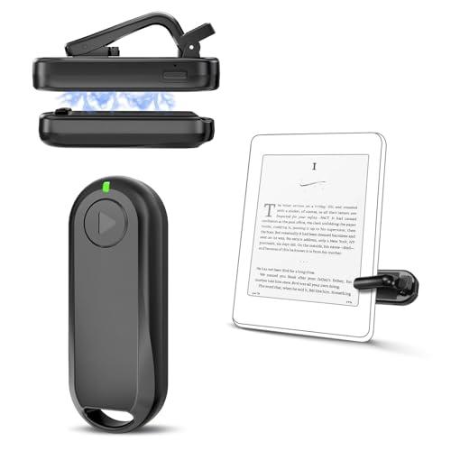 CoBak Remote Control Page Turner for Kindle Paperwhite Ipad Reading Kobo Comics/Novels Tablets Taking Photos Camera Video Recording Remote Triggers, Ultra-Long-Lasting Page Turner