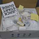 Cinnado 2K Cameras for Home Security-2.4G WiFi Outdoor Camera Wireless Solar/Battery Powered, 360 Viewing, Human Detection, Color Night Vision, Cloud/SD Storage B6 (B6-White-4pack-2.4G)