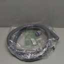 1 inch 25ft Liquid-Tight Conduit and Connector Kit,Flexible Non-Metallic Liquid Tight Electrical Conduit Kit with 5 Straight and 3 90-Degree Connector Fittings,1in. Dia