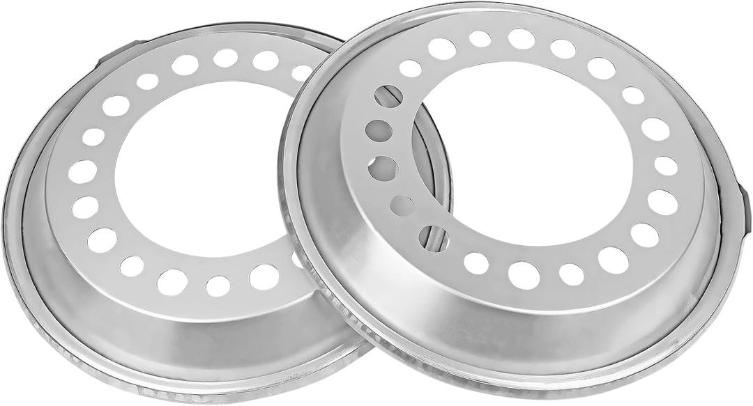 800-822 Steer Auto Wheel Balancer 2PCS Aluminum Fit for 22.5-24.5" Wheel, Automatic Steer Wheel Balancers for Heavy Duty Semi Trucks 800822