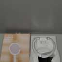 Portable Travel Makeup Mirror with Lights - 3 Color Dimmable Lighting, 360 Rotation, Rechargeable Double-Sided 1X/10X Magnifying Mirror, Adjustable Brightness for Tabletop, Home & On-the-Go Use (White)