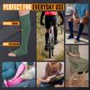 Doc Miller Open Toe Compression Socks, 20-30 mmHg, Toeless Compression Sleeves for Legs, Knee High Stockings for Shin Splints, Varicose Veins, Travel, Calf Support & Muscle Recovery, Men & Women, Pair,XL