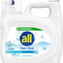 All Liquid Laundry Detergent Free Clear, 118 Ounce, 94 Loads