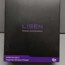 LISEN for Qi2.2 25W MagSafe Car Mount Charger, [Stable & Fast Charging] Magnetic Wireless Car Charger, Car Phone Holder Charger Car Accessories Fits iPhone 17 Pro Max Air 16/15/14/13/ Galaxy S26 Ultra (Compact/Small, Black)