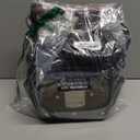 MELOTOUGH Electrician Tool Pouch Bag with Belt Clip,Open Top Tool Pouch,HVAC Maintenance Tool Bag with Hard Bottom for Service Tech,Carpenter,Heating,Plumbing (Gray)