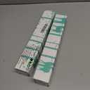 2 x Tortoiseshell Leaf Wall Stickers, Vinyl Wall Decals Peel and Stick, Removable Wall Murals Plant Wall Decors for Bedroom Living Room Nursery Classroom