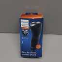 Philips Norelco Shaver 1100 Series, Dry Electric Shaver, 27 Self-Sharpening ComfortCut Blades, 4D Floating Heads, P-Cap, Deep Black, Model S1016/90