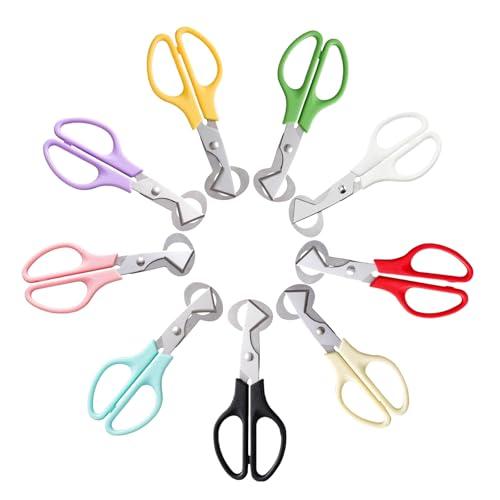 SLWHYZL Quail Egg Scissors 28 Pack Stainless Steel Quail Egg Cutter Peeler Opener Shears Tool for Kitchen SLWHYZL Quail Egg Scissors 28 Pack Stainless Steel Quail Egg Cutter Peeler Opener Shears Tool for Kitchen