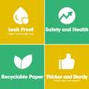 8 oz Paper Cups, 300 Pack 8oz Disposable Paper Coffee Cups, Coffee Cups 8 oz for Cold and Hot Drinks, White Paper Drinking Cups for Parties, Picnic, Cafes, Bistros and Events