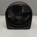 Amazon Basics Air Circulator Desk Fan for Bedroom, Home and Office, 90-Degree Tilt Head, 3 Speed Settings, Cooling, 35 Watts, Black, 11.1"W x 6.3"D x 10.9"H