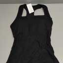 REORIA Built in Bra Tank Tops for Women Summer Sleeveless Racerback Square Neck Casual Basic Ribbed Tops 2026, XS
