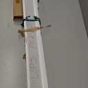 LazBlinds No Tools No Drill Cordless Cellular Shades, Blackout Honeycomb Shades Room Darkening Pleated Blinds for Window Size 34" W x 72" H, White