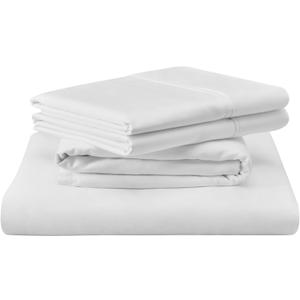 TEMPUR Luxe Egyptian Cotton Sheet Set White - Split King