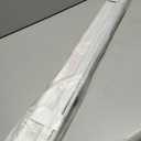 LazBlinds No Tools No Drill 1" Vinyl Mini Blinds, Cordless Blinds for Windows, Light Filtering Horizontal Window Blinds & Shades, 35" W x 48" H, White