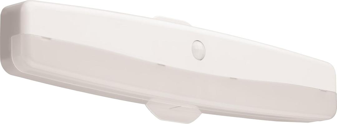 Lithonia Lighting 18 Inch LED Kitchen Light Fixture, Ceiling Flush Mount Lighting, Closet Light with Motion Sensor, 120 Volts, 14 Watts, Damp Listed, 925 Lumens, White (FMMCL 18 840 PIR M4)