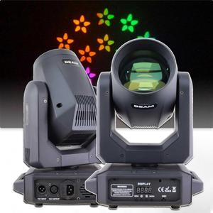LED Moving Head Light 200W Beam+Spot+18 Rotating Prisms+Rainbow 12 GOBO 8 Color Effect Dj DMX Stage Light Effect Light Disco Bar