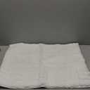 White Bathroom Rugs, Small Bath Mats for Bathroom Non-Slip, Soft Plush Shaggy Washable Bath Rug for Tub and Shower, 18x24