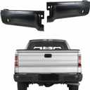 labwork 1 Pair Primered Black Rear Steel Bumper Ends Replacement for F150 2009-2014 with Park Assist Sensor Holes FO1102373