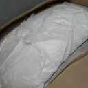 1 MIDDLE ONE Body Pillow, Memory Foam Body Pillows for Adults Sleeping, Long Pillow for Bed, Big Large Firm Full Body Pillow for Side Sleeper, 20x54 Inch, White