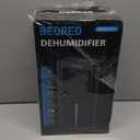 Dehumidifier,95OZ Dehumidifier for Home 1000 Sq.Ft - Quiet with Auto Shut Off & Relaxing 7 Color Ambient Light,Ideal for Livingroom, Bedroom, Basement(Black)