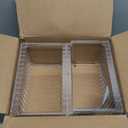 STORi Stackable Clear Plastic CD Organizer with Rubber Feet | Rectangular Jewel Cases Holder Perfect for Theatre Room | Holds up to 30 CD Cases | Made in USA