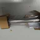 Ivilon Tension Curtain Rod - Spring Tension Rod for Windows or Shower, 36 to 54 Inch. Satin Nickel