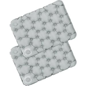 Inflatable Seat Cushion, Porous Design Sitting Pad, Air Seat Cushion, Portable Seat Cushions for Airplane Wheelchair Office Camping, 2 Pack