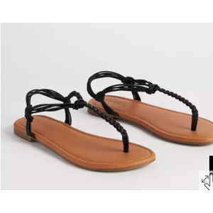 Braided T Strap Sandal SM New York, 11
