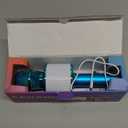 Amazmic Kids Karaoke Microphone Machine Toys for Girls Bluetooth Microphone with LED Light, Christmas Birthday Gift for Girls Boys 3 4 5 6 7 8 9 10 11 12 Year Old Kids Toys(Blue)