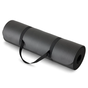 BalanceFrom 1/2-Inch Thick Yoga Mat with Carrying Strap, High-Density Exercise Mat for Home Yoga, Pilates, Stretching, Floor & Exercise Fitness Workouts, Multiple Options