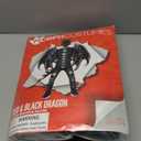 Morph Black Red Dragon Costume Kids Dragon Costume for Boys Jumpsuit Halloween Costumes for Kids (Medium)