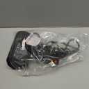 slopehill Professional Ionic Hair Dryer, Powerful 1800W Fast Drying Low Noise Blow Dryer with 2 Concentrator Nozzle 1 Diffuser Attachments for Home Salon Travel (Black)