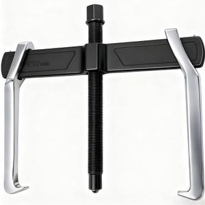 Tlence 2-Jaw Gear Puller, 10 Inch Two Claws Puller Tool, Adjustable Steel Bearing Pulling Device, Heavy Duty Removal Pulleys, Separate Lifting Device for Flywheel Industrial Use, DIY Projects