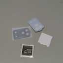 SiHPuoy 2 Pack Camera Lens Protector for iPhone 17 Pro Max Accessories, Metal Aluminum Alloy Tempered Glass Camera Protector, [Military Grade Shatterproof] [Case Friendly]-Black