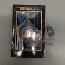 Darts Metal Tip Set 3 Aluminum Shaft Metal Dart Set Professional Darts Steel Tip Sets + Extra Dart Flights 3 Replace Plastic Shafts Beginner or Professional Darts 22g (Blue)