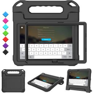 Kids Case for 10 Inch Tablet(2023/2021, 13th/11th Generation) - Durable Shockproof Protective Cover with Screen Protector for 10/10 Plus/10 Pro Tablet, Not for iPad Samsung Tablet, Black