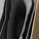 1" Extra Thick Anti Fatigue Floor Mat 17" W x 60" L,Kitchen Mat, Standing Desk Mat,140D Advanced PU Foam Ergonomic Comfort at Home, Office, Garage, Sink (Black)