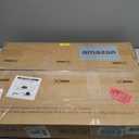 Folding TV Tray Adjustable Dinner - Trays for Eating On Couch Wooden Tables Mate Stand Foldable Desk with Cup Holder Portable (Rustic)