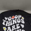 Women's Oversized Graphic Tees Short Sleeve Crew Neck Baggy Tops Novelty Tshirts XS