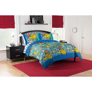 Northwest Pokemon Full Sized Bed in a Bag Set, Anime Bedding, Boys Girls Blankets, First Starters Northwest Pokemon Full Sized Bed in a Bag Set, Anime Bedding, Boys Girls Blankets, First Starters