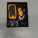 BLACKDOG Military Dog Shock Collar - 4200ft Dog Training Collar with Remote, 4 Training Modes, Flashlight & Strobe, 3-Month Battery, IP67 Waterproof Dog E Collar for All Breeds 5-150lbs (Orange)