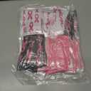 Zhehao 24 Pairs Breast Cancer Awareness Arm Sleeves Ribbon Sports Compression Arm Sleeve for Baseball Football Women Men (XS)