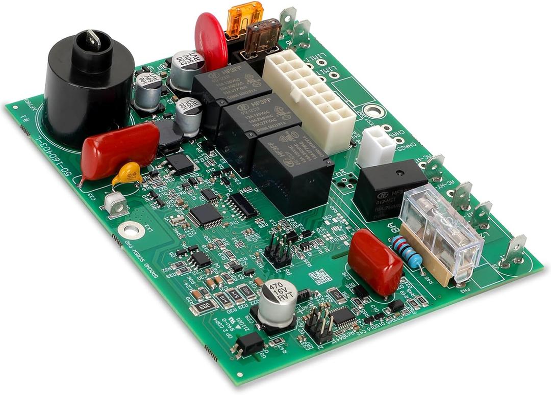 639593 RV Refrigerator Circuit Board, Replacement for Norcold 638189, Compatible with Norcold Polar N7, N8, and N10, RV Fridge Rear Power Supply Board, Without Housing