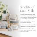 Goat Milk Soap Natural Skin Care with Coconut & Olive Oil Body & Hand Soap for Sensitive Skin & Eczema by Bend Soap Co., 4.5 oz, All Shield