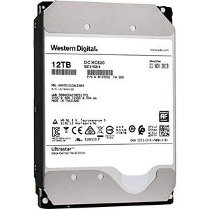 HGST 12TB Ultrastar DC HC520 SATA 6Gb/s 7200RPM 3.5-inch 256MB Cache HUH721212ALE604 0F29592, with Power Disable Feature