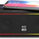 Altec Lansing - HydraBlast Wireless Portable Bluetooth Speaker, IP67 Waterproof for Parties, USB C Rechargeable Outdoor Speakers with Built in Phone Charger and LED Lights, 20 Hour Playtime