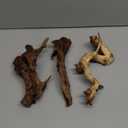 majoywoo Natural Coral Driftwood for Aquarium Decor Fish Tank Decorations, Assorted Driftwood Branch 6-10" 3 Pcs, Reptile Decor