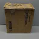 GREENSTELL Small Vanity Stool Chair with Storage and Folding Back, 13" x 13" x 17.7" Faux Fur Soft Ottoman for Teenager, 4 Metal Legs with Anti-Slip Feet, Furry Padded Seat for Makeup, Bedroom, White