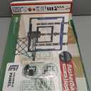 24" x 16" Indoor Large Basketball Hoop Toy - Upgraded Adjustable Height Basketball Hoop Over The Door with Scoreboard/2 Balls, Basketball Toys Christmas Birthday Gifts for Kids & Adults(Red)